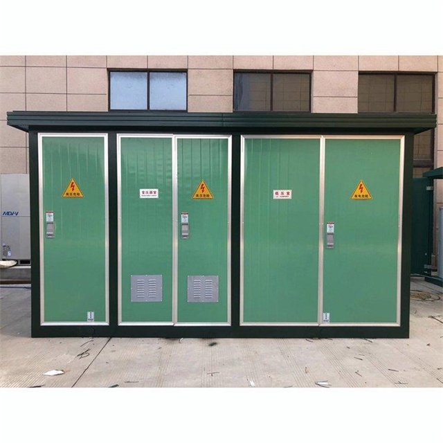 荥经1600KVA欧式箱式变压器
